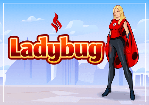 Ladybug Ashley and Amy Bed Bug Killers